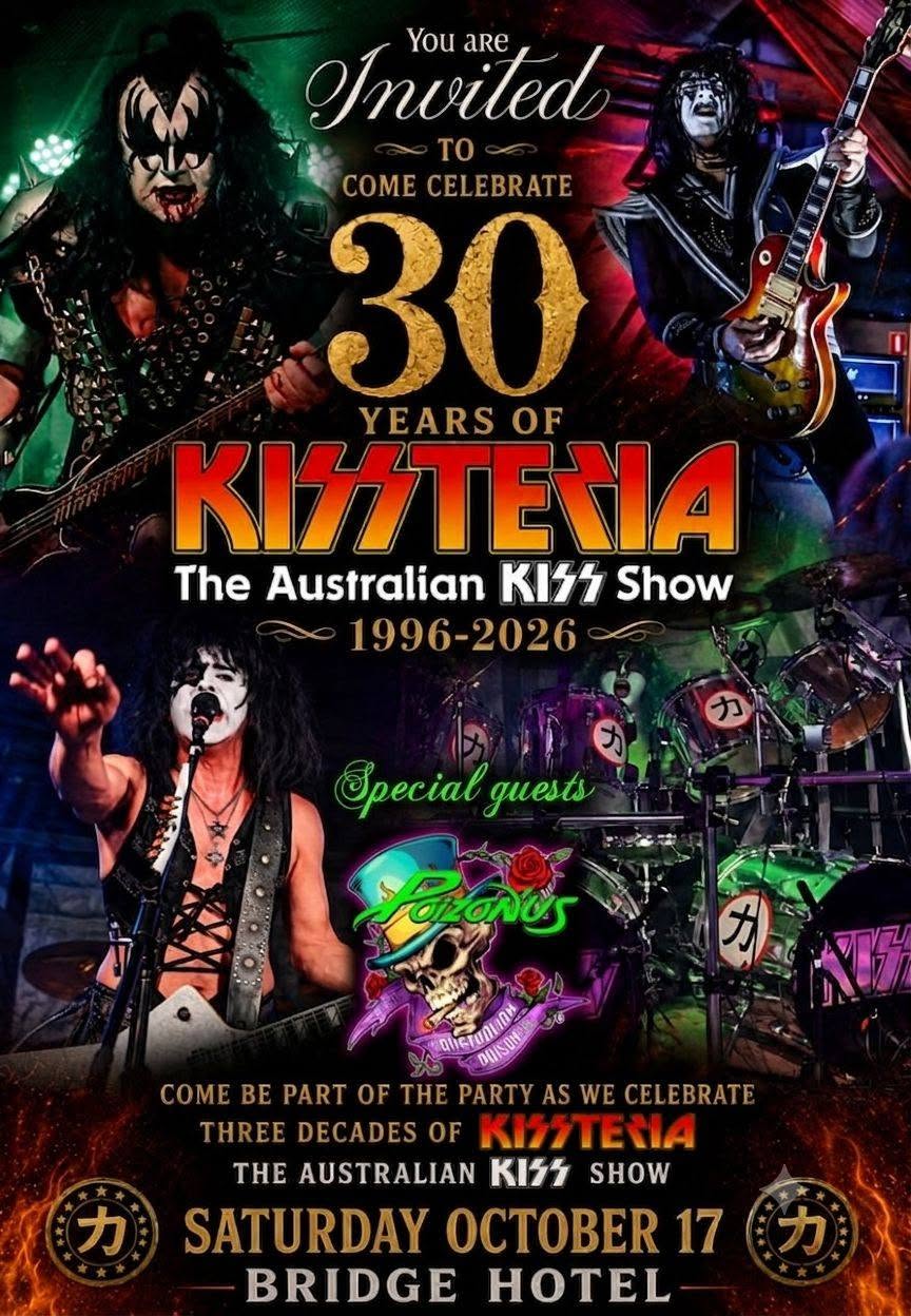 KISSTERIA - 30th Anniversary Show!
